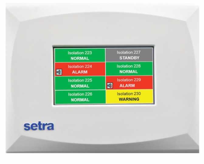 Setra Systems, Inc. - Model MRMS(Multi-Room Monitor Station